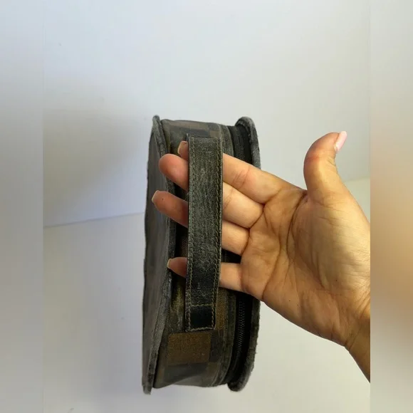 Vintage Fendi Pequin Coated Canvas Vanity Case - Picture 8 of 12